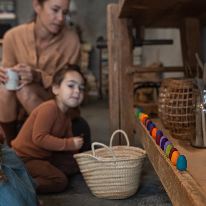 Grapat - Mandala - Regenboog eitjes 36st