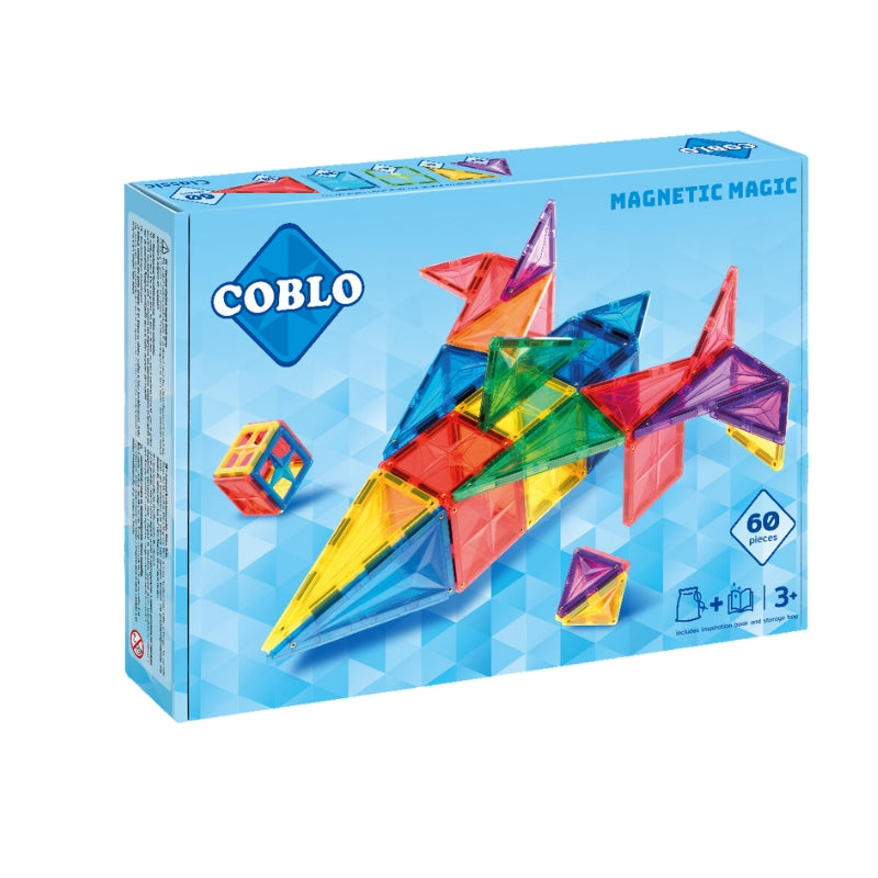 Magnetisch constructiespeelgoed 60 stuks - Coblo