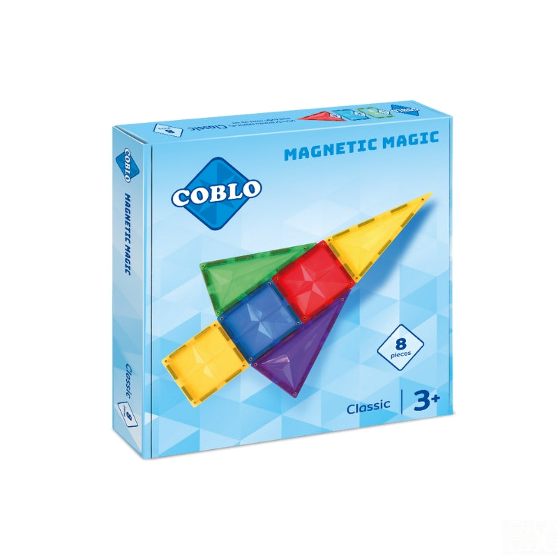 Magnetisch constructiespeelgoed 8 stuks - Coblo