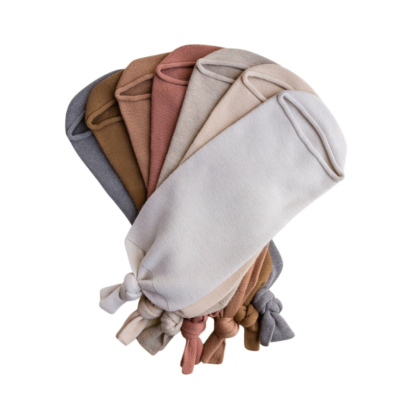 Hvid - cocoon - 100% merinowol - Terracotta