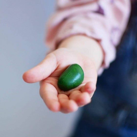 Crayon Rocks - 16 kleuren in ecru katoenen zakje