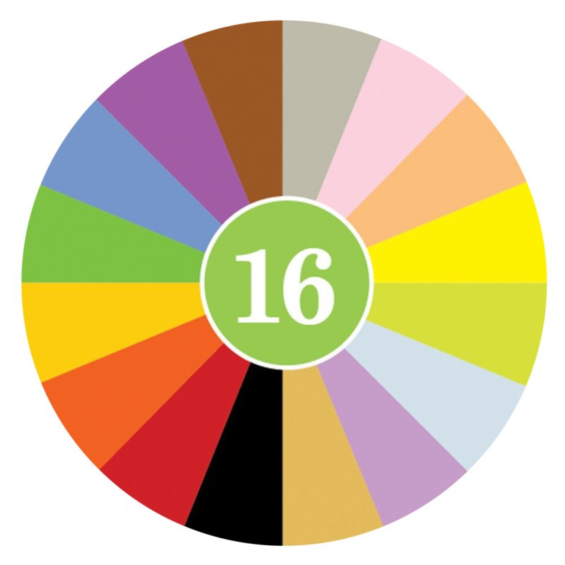 Crayon Rocks - 64 stuks in mooie doos (4x16)