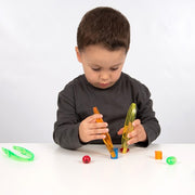 TickiT - 12 gekleurde grote pincetten