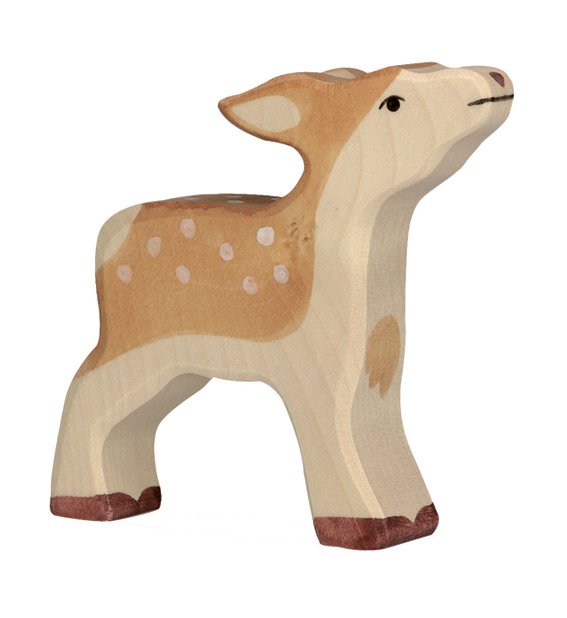 Holztiger - Houten Dieren - Ree klein 9 cm