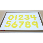 TickiT - Silishapes transparante siliconen cijfers om te voelen (10 stuks)