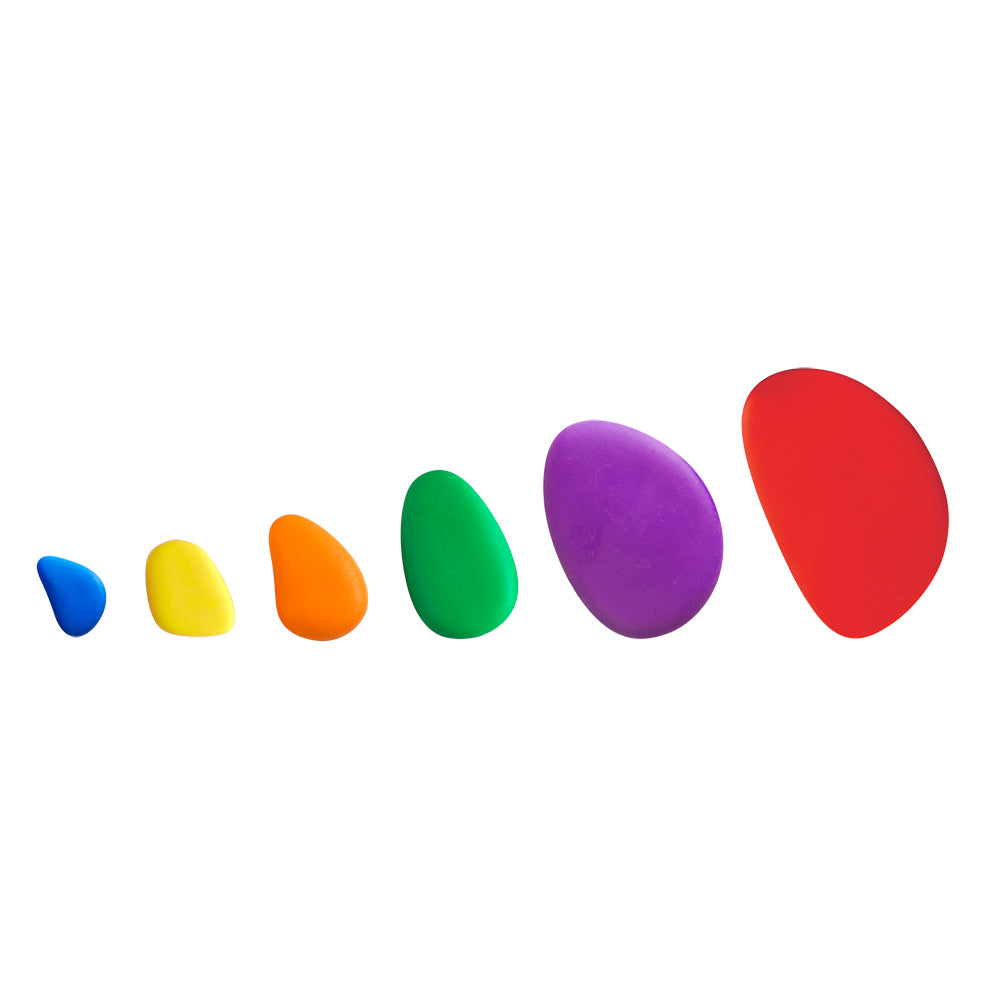 EDX - Regenboog Stenen - Rainbow Pebbles (36 stuks)