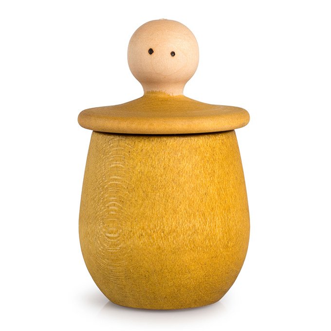 Grapat - Little Things, Houten Wensdoosje Geel - Grapat