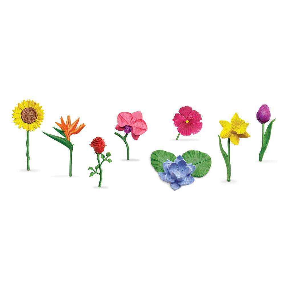 Speelfiguren Bloemen Toob - Safari Ltd 8 stuks