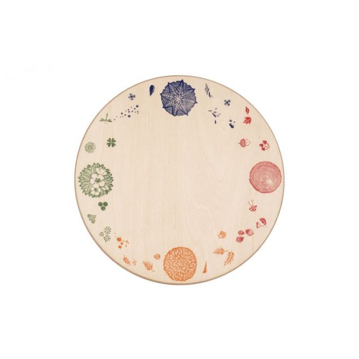 Grapat - Houten Plateau 4 seizoenen - Grapat