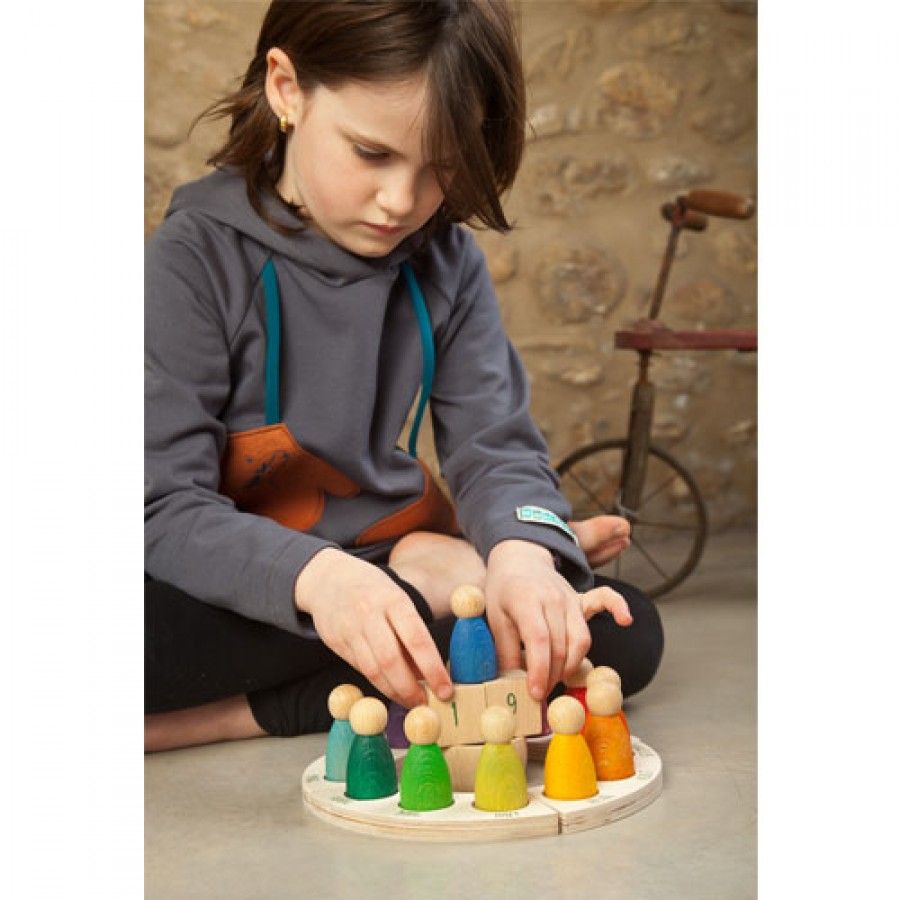 Grapat - Houten Jaarkalender 19-delig - Grapat