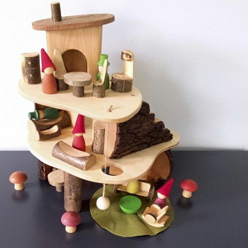 Grapat - Houten nins® bos set 24-delig - Grapat