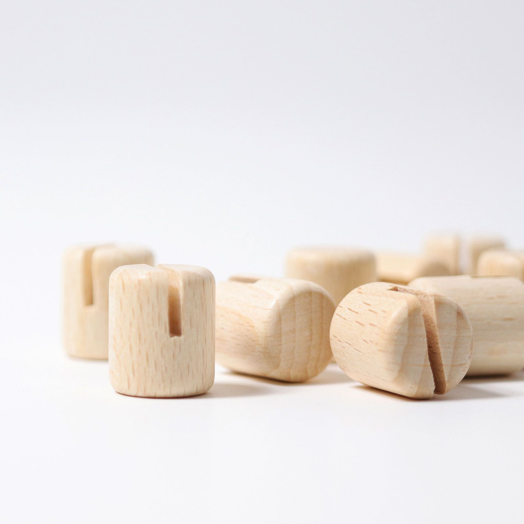 Grimm's - Houten Steker Kaartenhouder (10 stuks)