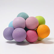 Grimm's - Houten Grijpspeeltje - Pastel
