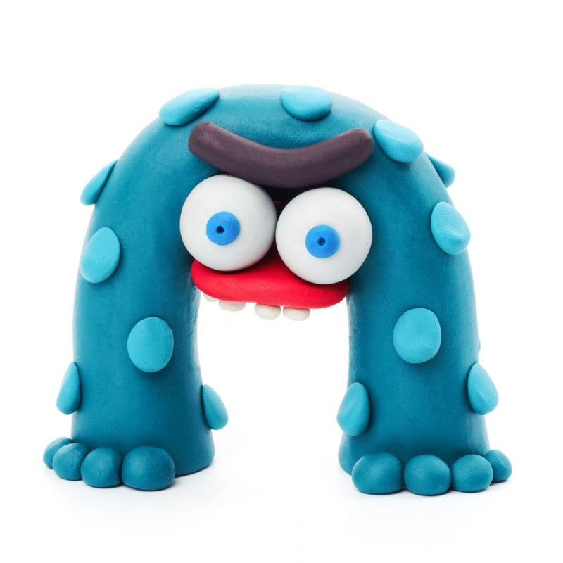 Hey Clay interactieve boetseerkleiset - 3 aliens - Volcano Bigfoot en Muzon (6 potjes)