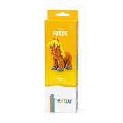 Hey Clay interactieve boetseerkleiset - boerderijdier - paard