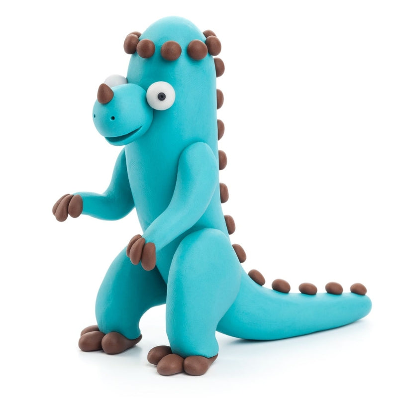 Hey Clay interactieve boetseerkleiset - 6 dino's (15 potjes)