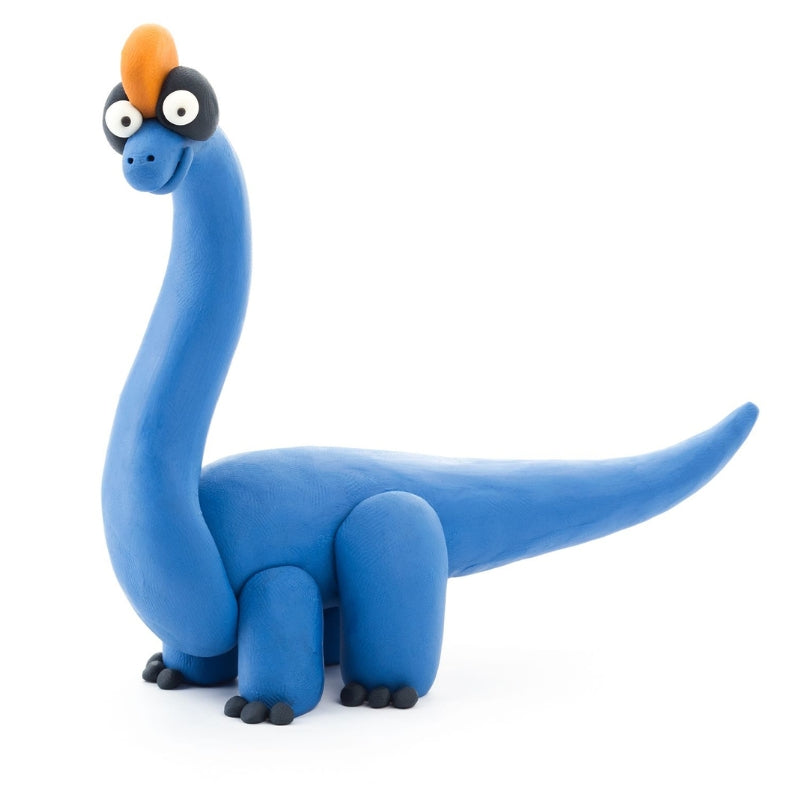 Hey Clay interactieve boetseerkleiset - 6 dino's (15 potjes)