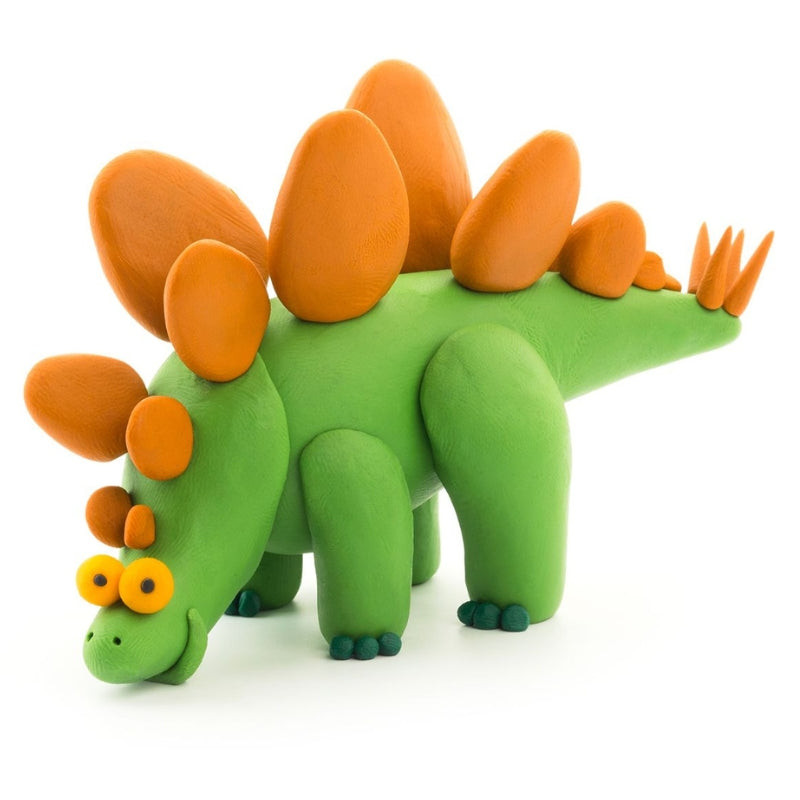 Hey Clay interactieve boetseerkleiset - 6 dino's (15 potjes)