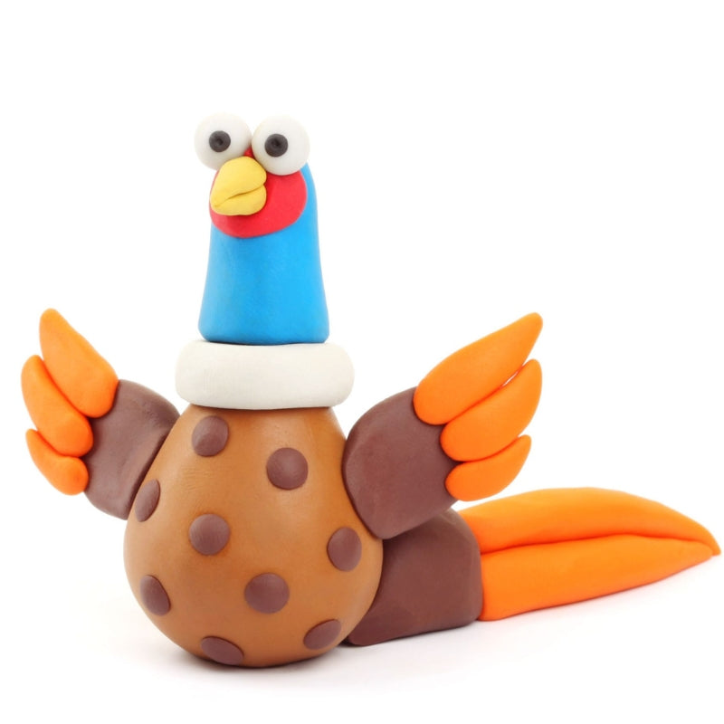 Hey Clay - Interactieve boetseerkleiset - 6 vogels (15 potjes)