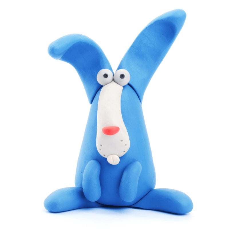 Hey Clay interactieve boetseerkleiset - 6 boerderijdieren (15 potjes)