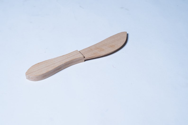 Pagalou - Montessori houten mes 19cm - dubbel