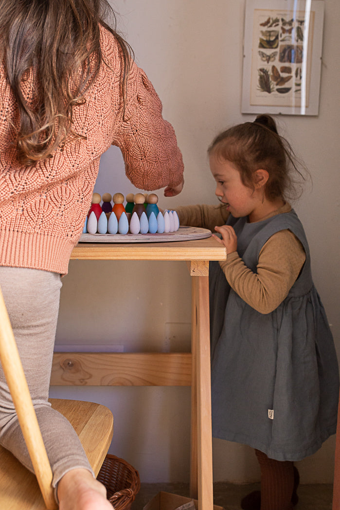 Grapat - Mandala - Sneeuwvlok (blauw) 36st - Grapat