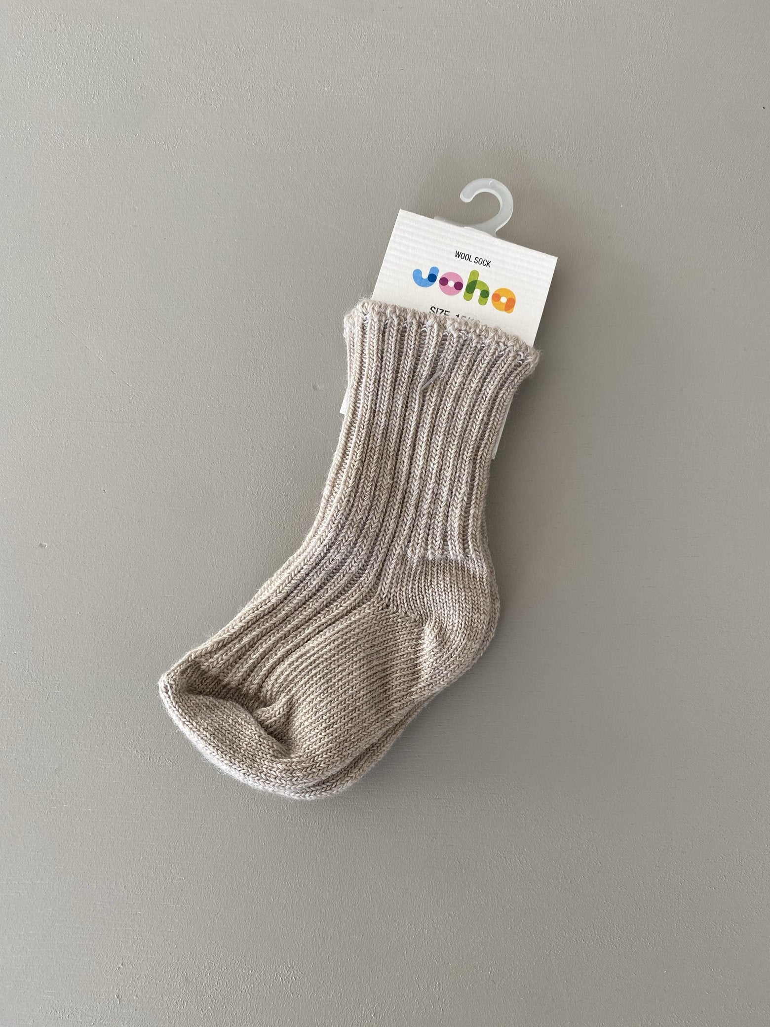 Joha - dikke wollen sokjes - Sesame (maat 13-26)