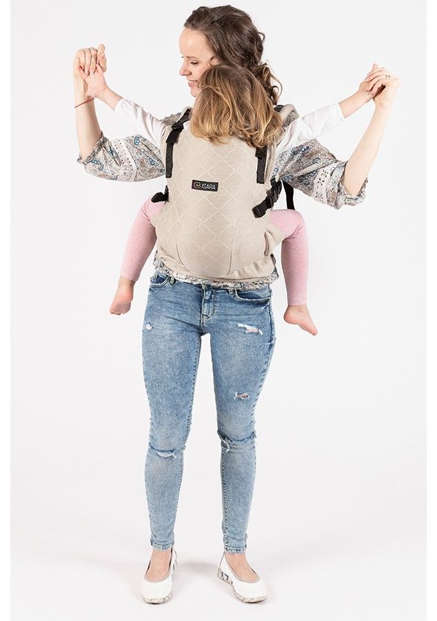 Isara Ergonomische Draagzak 'The One' Au Naturel