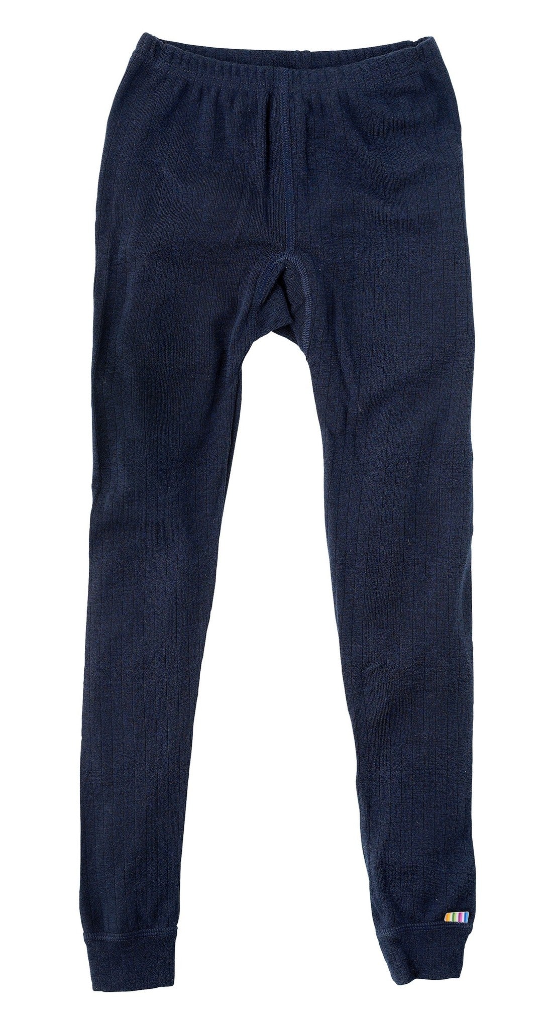 Joha - 100% wol legging - Marine-Navy