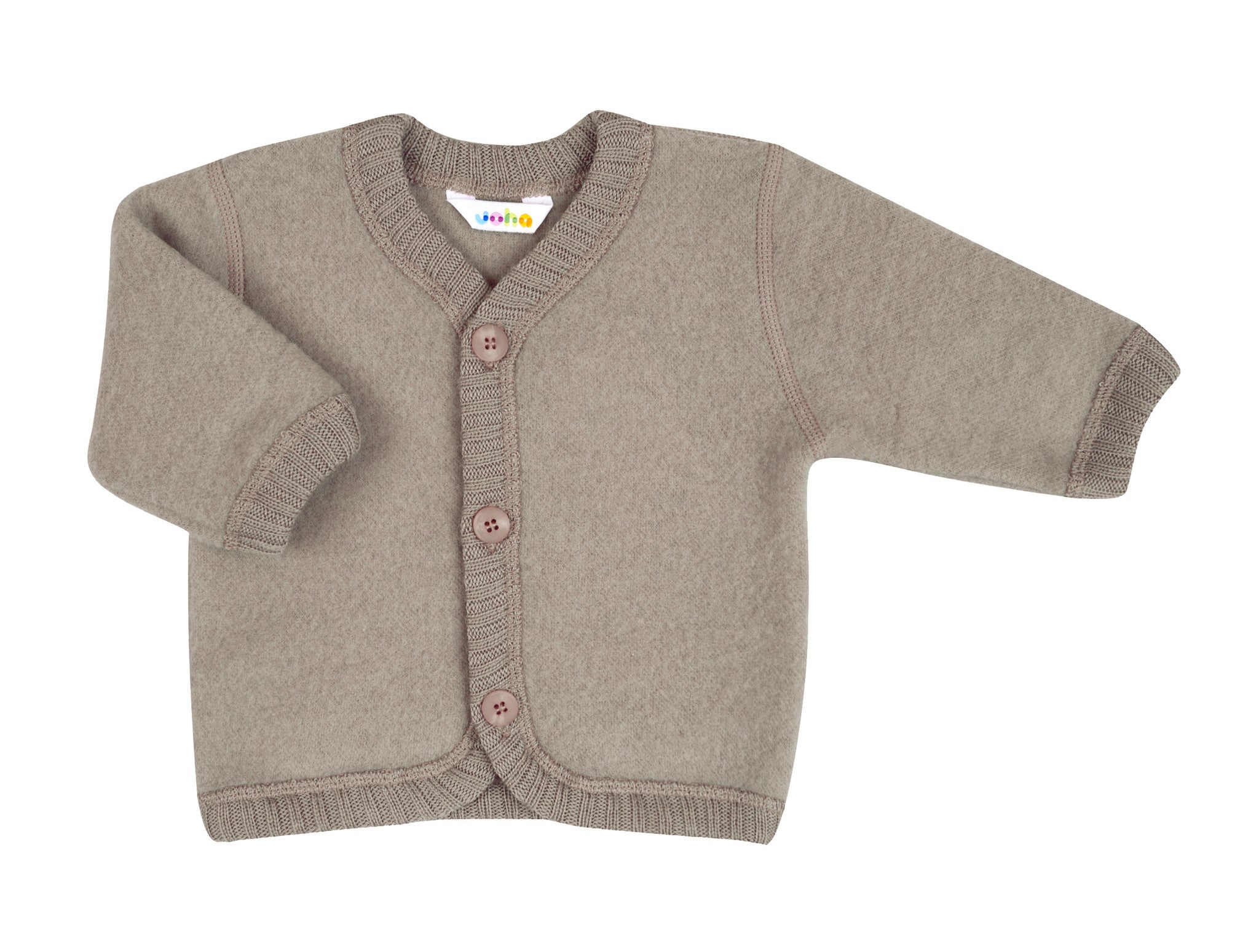 Joha - 100% wolfleece vestje-jasje - Sesame