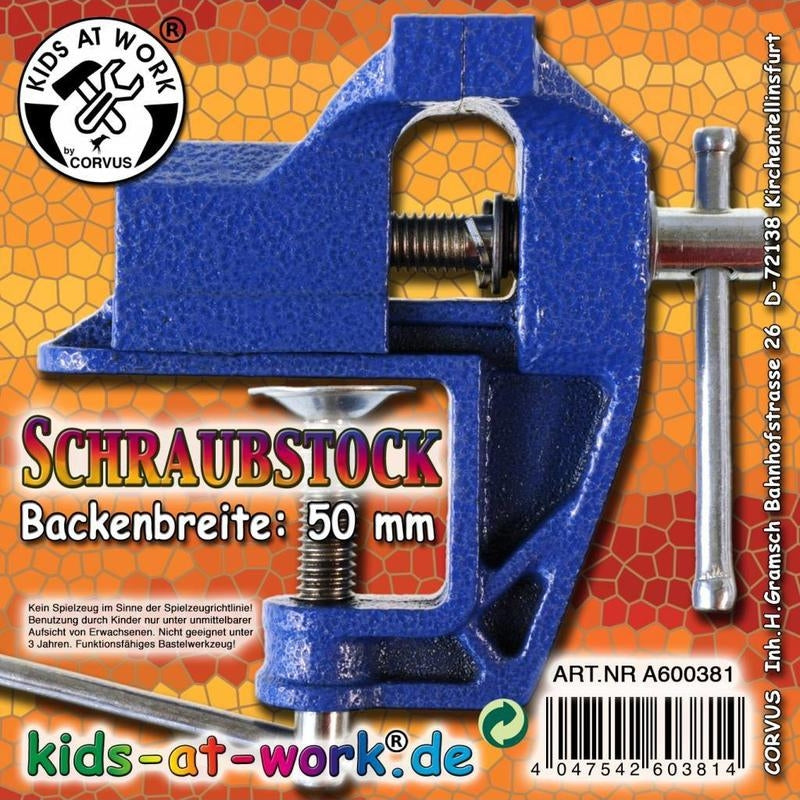 Bankschroef klein - Kids at work