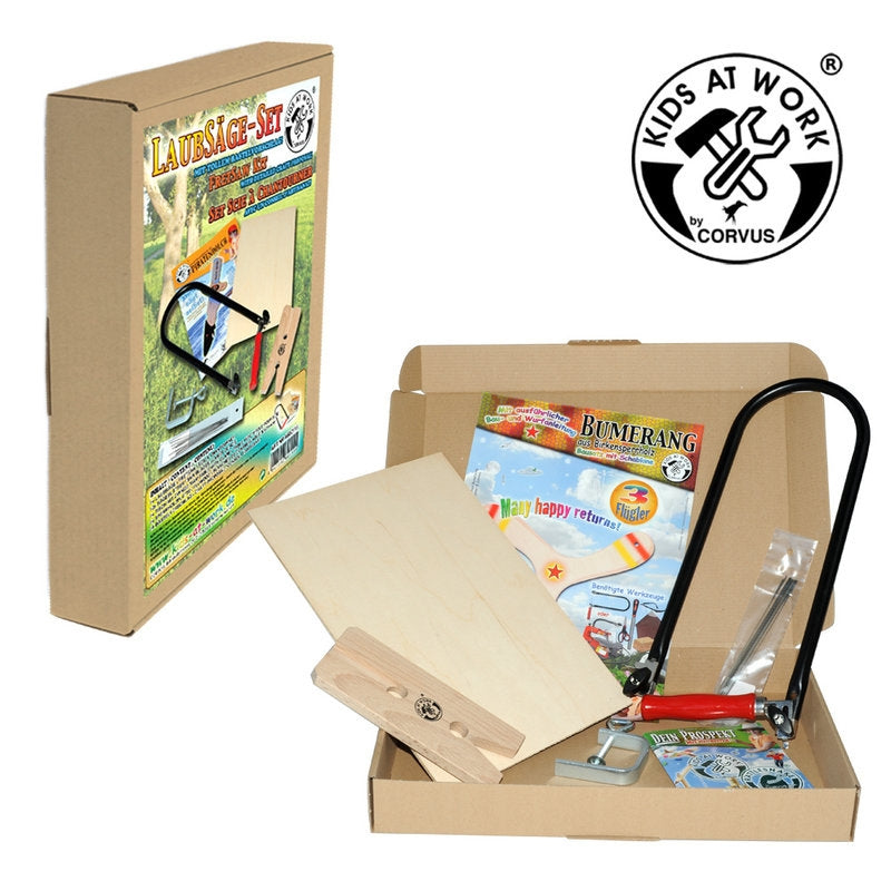 Figuurzaagset - Kids at work