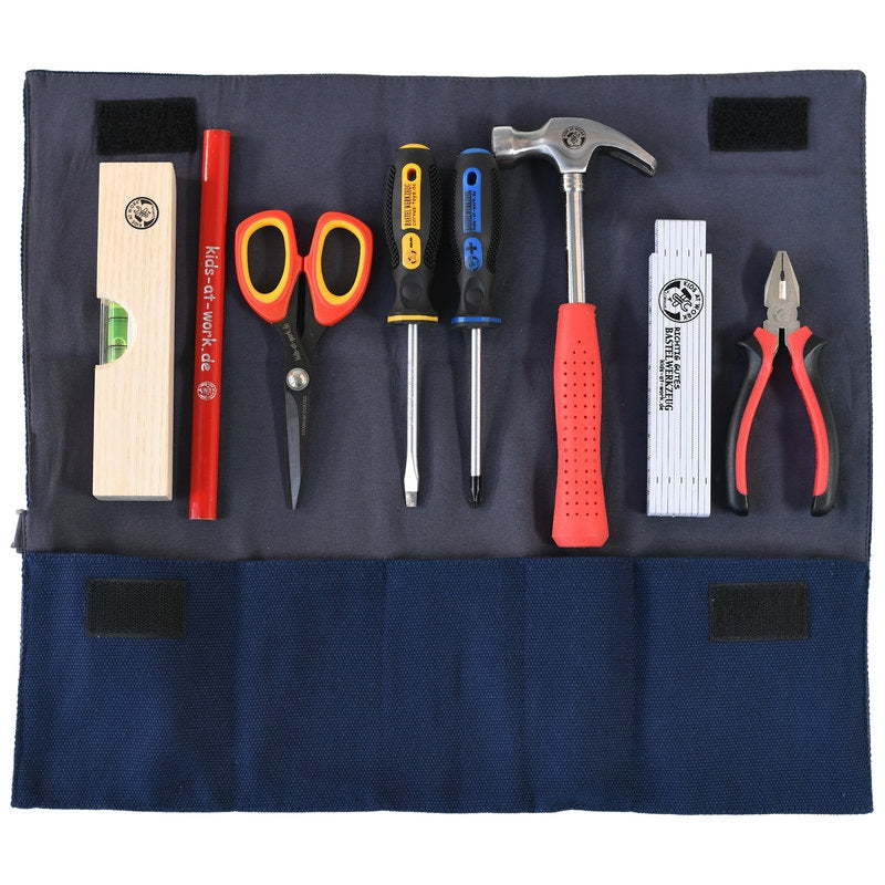 Gereedschapsetui met gereedschap (groot gevuld) - Kids at work