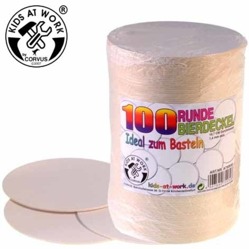 Onderzetters (100 stuks) - Kids at work