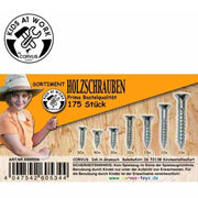 Schroeven (175 stuks) - Kids at work
