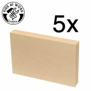 Snijhout 15 x 10 x 2 cm (5 stuks) - Kids at work