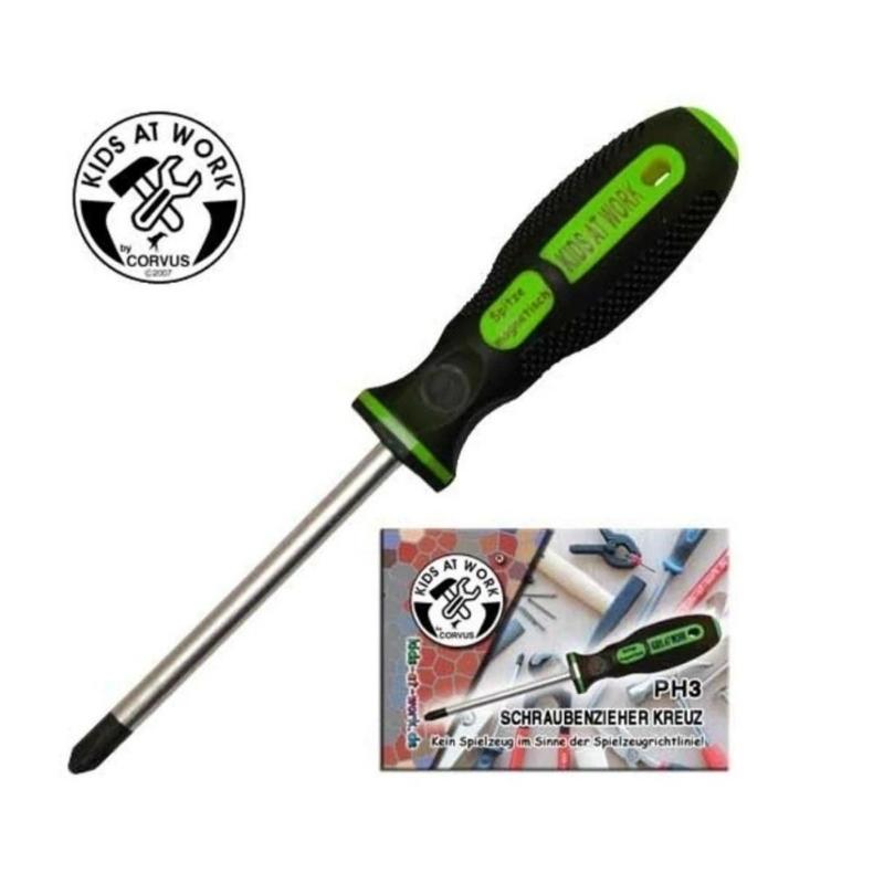 Kids At Work - Kruiskopschroevendraaier - Ph3 16 Cm