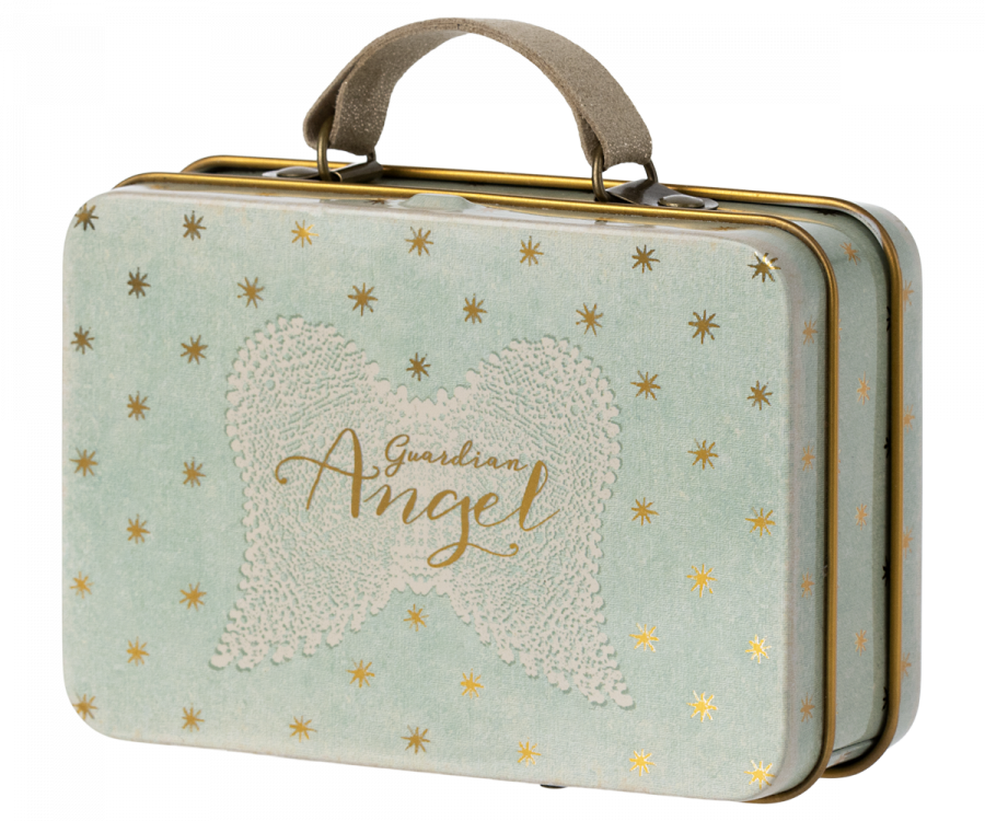 Maileg - Metalen Koffertje Angel - 11 cm