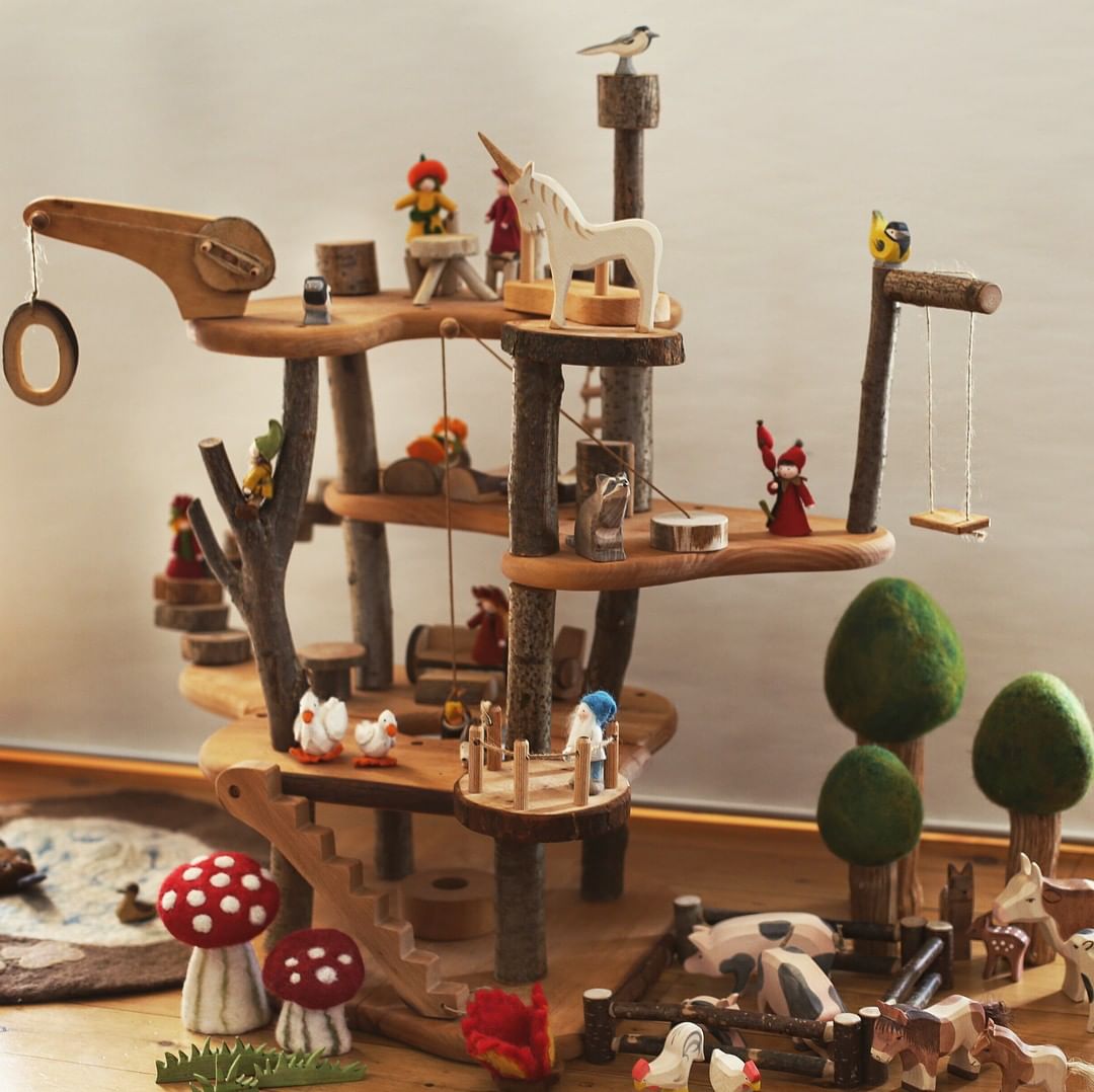 Magic Wood Houten Tree House - Boomhuis Zeer Groot