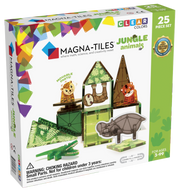 Magna Tiles - Jungle Animals Dieren - Magnetisch Speelgoed 25st