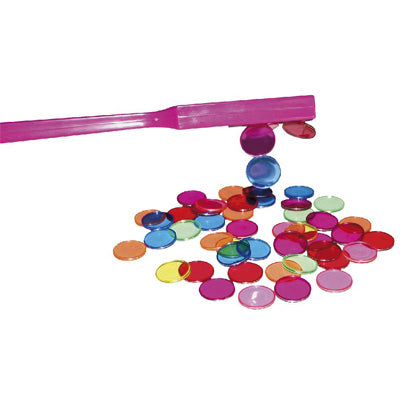 Eduplay - Magnetische stok met magnetische chips (verschillende kleuren)
