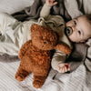 Slaapknuffel Humming Bear Caramel - Moonie Organic