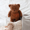 Slaapknuffel Humming Bear Caramel - Moonie Organic