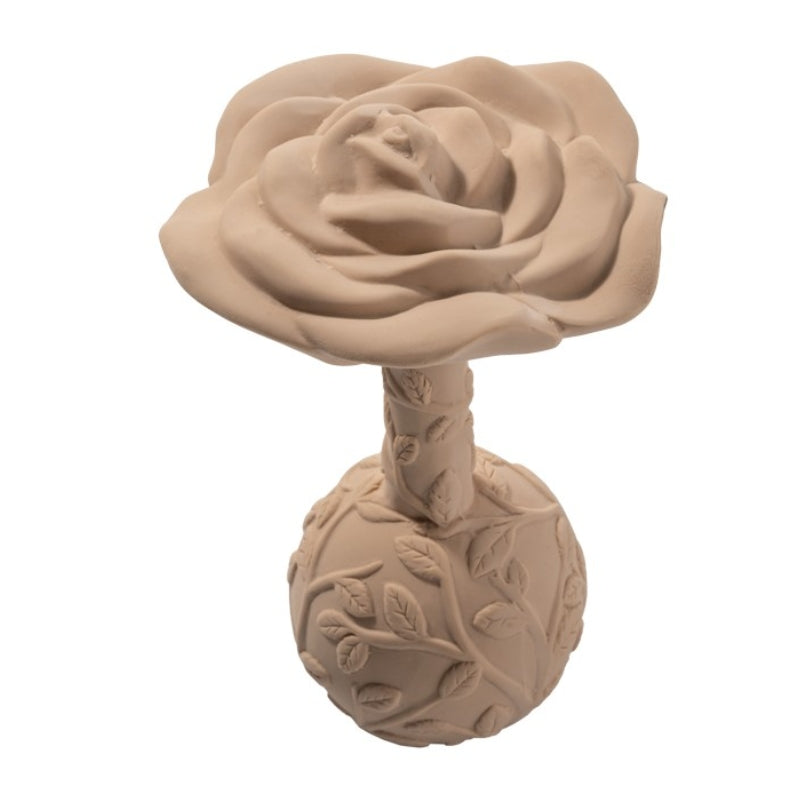 Rammelaar / bijtspeelgoed roos - Natruba