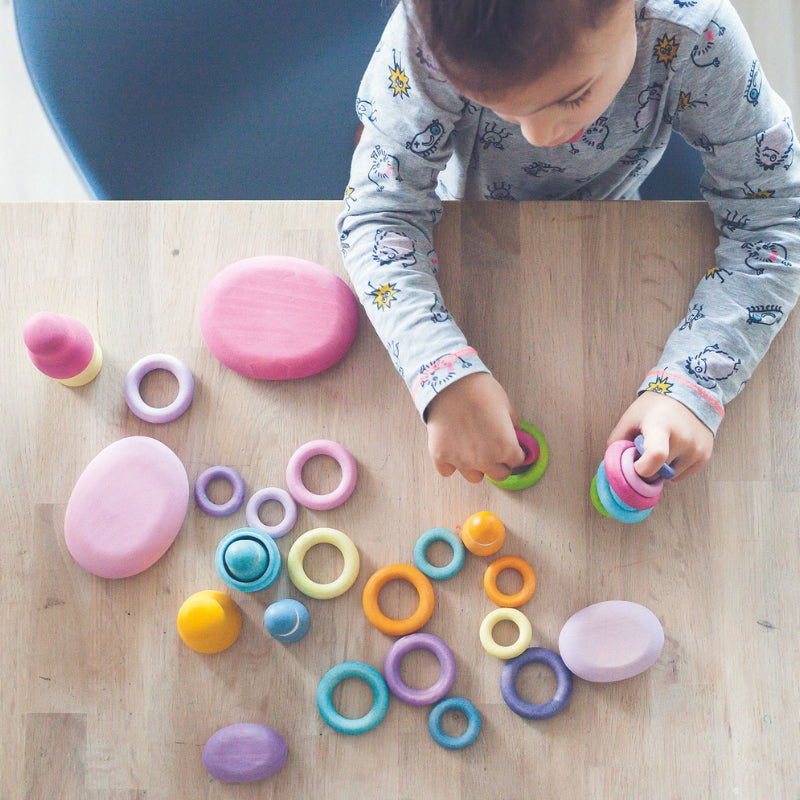 Grimm's - Pastelringen 24 stuks