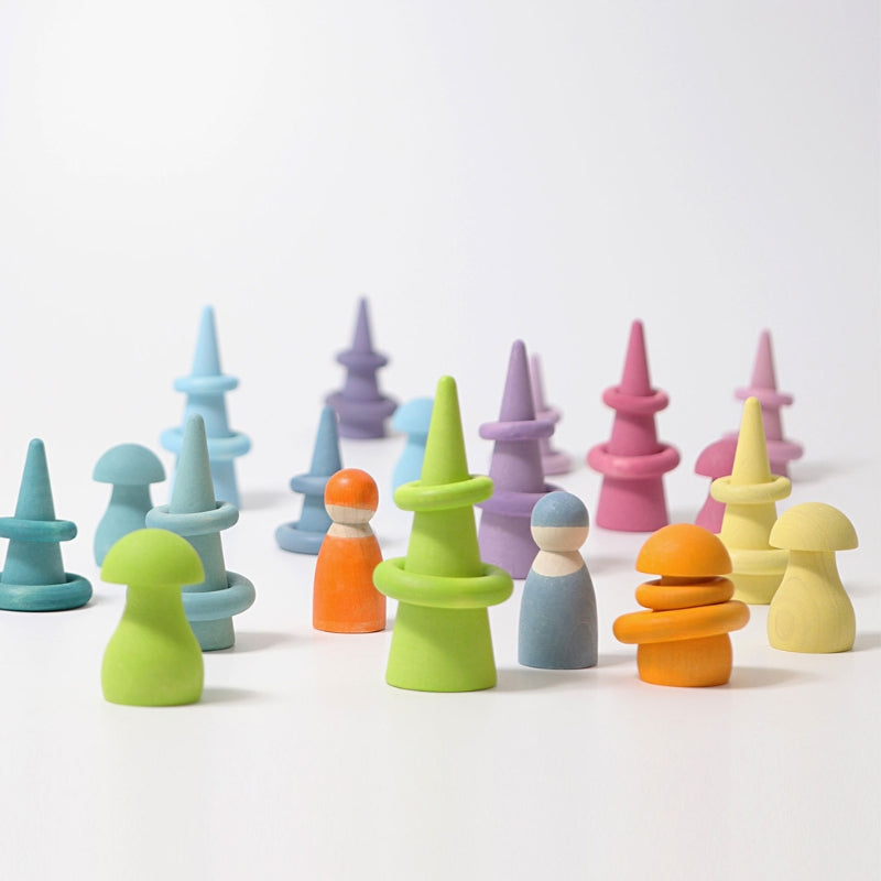 Grimm's - Pastelringen 24 stuks