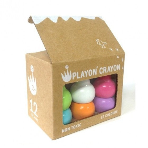 Studio Skinky Playon Crayon - 12 waskrijtjes in pastel kleuren