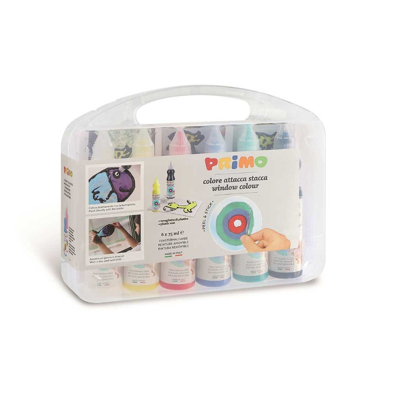 Primo - Raamverf in fles (6x75ml)