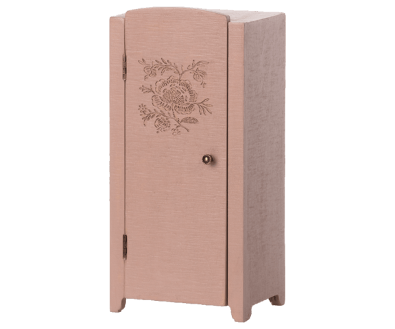 Maileg - Kast met planken Light Rose voor in poppenhuis