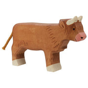 Holztiger - Houten Dieren - Schotse Hooglander staand 16 cm